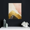 thumbnail image 5 of JEUXUS Abstract Pink Canvas Wall Art Gold and Pink Artwork Modern Marble Wall Art Blush Pink Painting for Walls Pink Marble Picture Abstract Marble Canvas Wall Art Pink Grey Abstract Art Print, 5 of 5