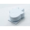thumbnail image 1 of Happy Hands Anti Slam Child Door Safety Finger Trap Stoppers - White (2 Pack), 1 of 5
