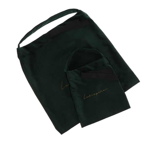2 bolsas de maquillaje con cordón, bolsa de almacenamiento para cosméticos, para viajes y negocios.