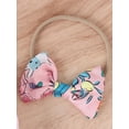 thumbnail image 4 of Bagilaanoe Newborn Baby Girl Easter Rompers Dress Print Sleeveless V Neck Bodysuit + Headband 6M 12M 18M 24M Infant One Piece Jumpsuit, 4 of 9