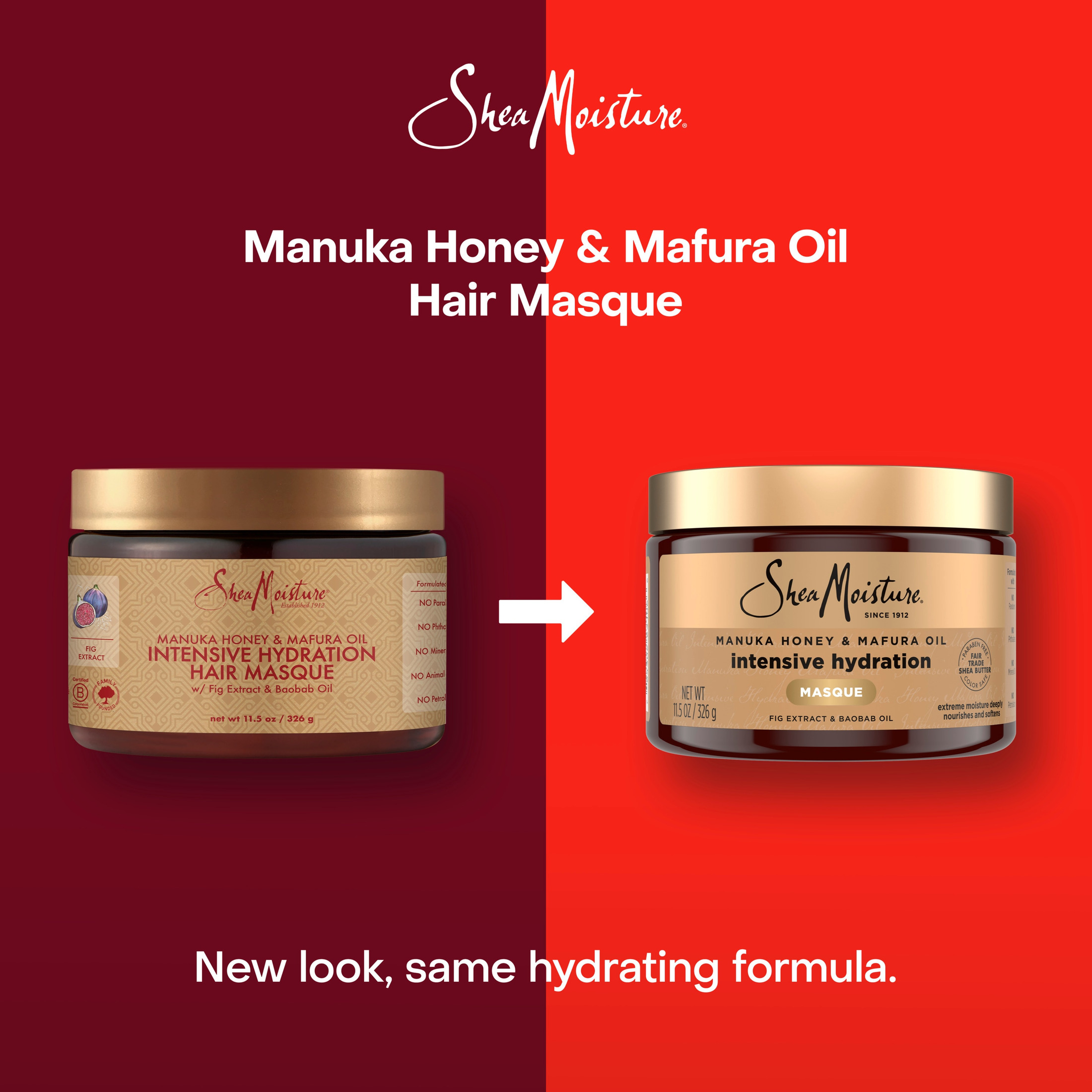 SheaMoisture Manuka Honey & Mafura Oil Intensive Hair Masque photo 3
