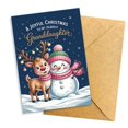 thumbnail image 1 of Tarjeta de Navidad Podagree Una feliz Navidad para la nieta, 1 of 7