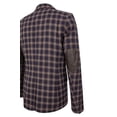 thumbnail image 4 of Blazer a cuadros chocolate André Badi Mediana, 4 of 6