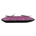 thumbnail image 3 of Leafy Chair Seating Cushion Set of 2, Abstract Autumn Pattern with Pinkish Leaves, Seat Pads for Office with Anti-slip Backing, 16"x16", Purple Grey Fuchsia, by Ambesonne, 3 of 7