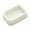 White/1 Pack, variant on Soap Dish, Soap Container, Draining Soap Holder Ventilation Hole Design Soap Dish Box for Bathroom, Bath, Kitchen (Blue/1 Pack) 4.92x3.42x1.49"