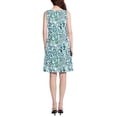 thumbnail image 3 of FORMRS Summer Dress for Women Loose U Neck Sleeveless Midi Beach Sundresses with Pockets, Beautiful Leaves Pattern, 3 of 8