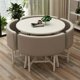 thumbnail image 5 of Dining Table Set 4 Chairs Comedor 4 Sillas Reception Coffee Tables Chairs Kitchen Table Mesas De Jantar Living Room Furniture HY My Lux Decor Round, 5 of 58