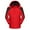 Red, variant on WXLWZYWL Winter Coats for Women Plus Size Women'S Winter Detachable Cap And Windproof Thickened Fleece Outdoor Sports Warm Jacket