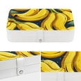 thumbnail image 4 of Banana Elegant PU Leather Jewelry Organizer Box with Removable Compartment - Portable Earring Organizer, 4 of 6