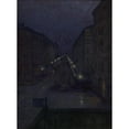 thumbnail image 3 of Karl Nordström 14x18 Black Modern Framed Museum Art Print Titled - Roslag Street, Stockholm (1892 - 1896), 3 of 5