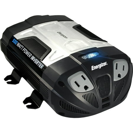 UPC 841915001030 product image for Energizer EN500 12-Volt 500-Watt Power Inverter | upcitemdb.com