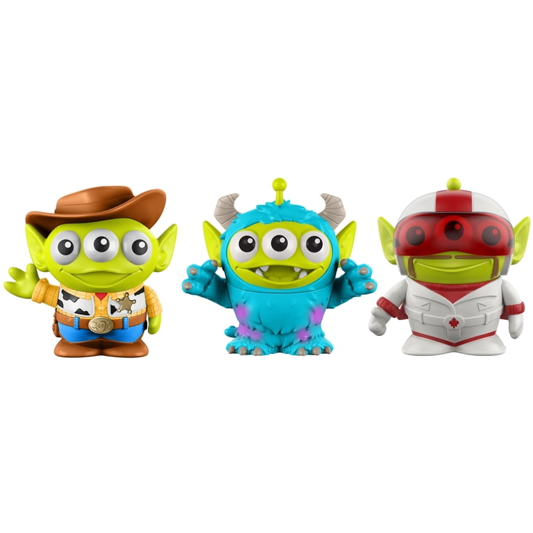 Disney Pixar Alien Remix 3-Pack: Duke Caboom, Sulley & Woody from