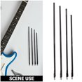 thumbnail image 3 of GOOHOCHY 4Ud Conjunto De Varillas Ajustables En Acero Negro Para Mástiles De Guitarra Eléctrica Y Bajo, 3 of 8