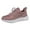 Pink, variant on Ladies Slip On Sneakers for Casual Outings & Hangouts Casual Walking Shoes Soft Sole Lightweight Comfortable Athletic Sneakers For Travel Outdoor Jogging Everyday Wear