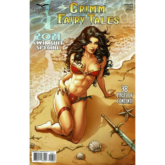 Grimm Fairy Tales Swimsuit Special #2021A VF ; Zenescope comic book