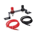 thumbnail image 3 of CNKOO Battery Relocation Kit Battery Jump Post Terminals for Tractor Boat UTV 6AWG, 3 of 9