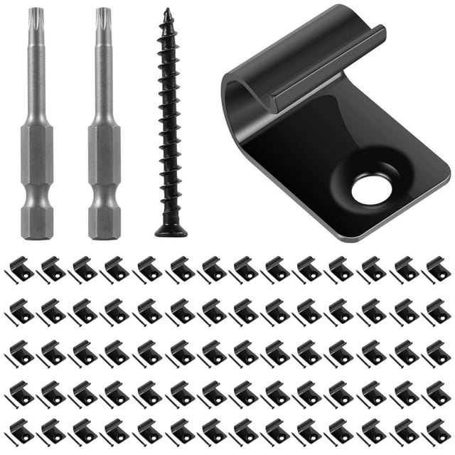 36Pcs 304 Stainless Steel Starter Clips Set Starter Deck Clips