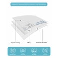 thumbnail image 4 of Full Size Quilt Bedding Set, Coastal Starfish Reversible Summer Quilt 3 Pieces, Ocean Weeping Coral Beach Conch Haze Blue Lightweight Bedspreads Coverlets with 2 Pillow Shams for All Seasons, 4 of 5
