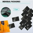 thumbnail image 3 of Microfiber Cleaning Cloth for Glasses - Eyeglass Cleaning Cloth - Lens Cleaning Cloth - Microfiber Glasses Cleaning Cloth for Phone, Screens, Camera Lens Cleaner - 12 pcs, 3 of 6