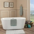 thumbnail image 3 of Altair Design Cielo 59" x 30" Freestanding Soaking Acrylic Bathtub, 3 of 15