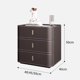 thumbnail image 3 of Mesita De noche De almacenamiento estética, mesita De noche moderna europea nórdica, Muebles italianos De lujo para dormitorio, 3 of 4