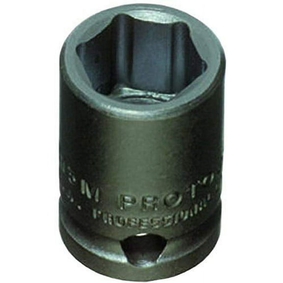 Proto Torqueplus Metric Impact Socket, 3/8" Drive, 23 mm, 6 Pts, EA (577-7223M)