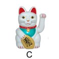 thumbnail image 3 of Maneki Neko regalo Oro agitando la mano Fortuna estatuilla 6 pulgadas 7 pulgadas 8 pulgadas Oro ABS Zhaocai Lucky Cat Maneki Neko Sincero Hogar, 3 of 6