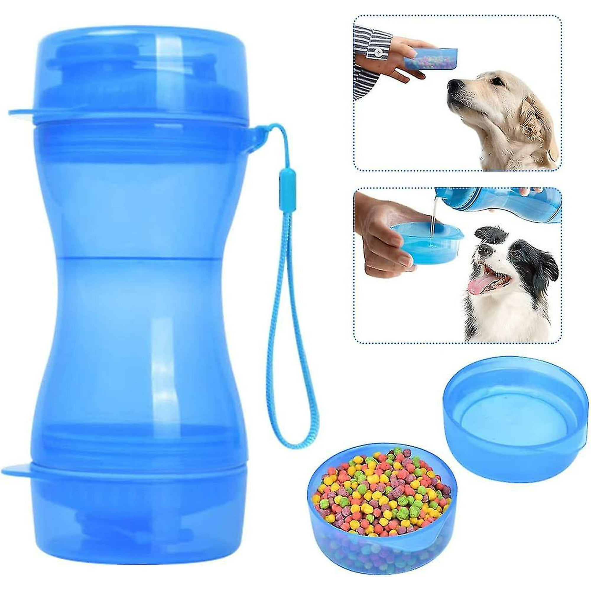 Leakproof Portable Dog Water Bottle 330ml 280m Dog Food Tavaler For Large Small Dogs Pet Cats Portable Water Dispenser