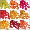 thumbnail image 3 of Gymnture 200pcs Artificial Maple Leaves Fall Leaf Wedding Party Decor, 3 of 10