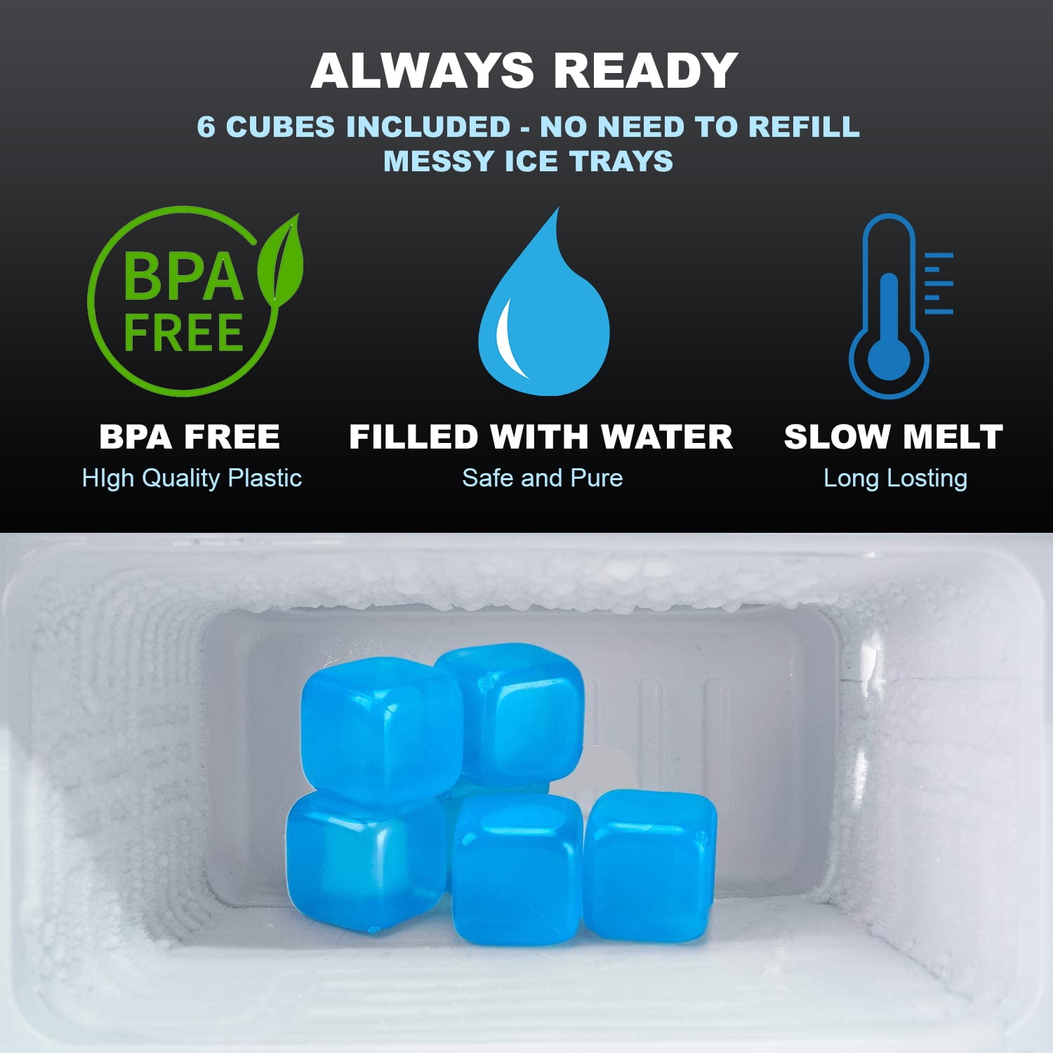 Arctic Ice Clear – Cold Water Therapy Machine with Cold Cubes