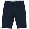 thumbnail image 1 of Buyless Fashion Shorts Garçon Pantalon devant Plat Coton Décontracté Coupe Droite, 1 of 7