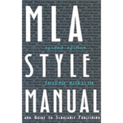 MLA Style Manual 2/E (Hardcover) by Joseph Gibaldi, Professor Herbert Lindenberger
