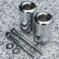 2004-2005 Suzuki GSXR600 GSXR750 GSXR 600 750 CHROME FRAME SLIDERS