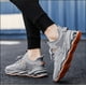 thumbnail image 4 of Zapatillas de running casual para exteriores grises Four Seasons Lightweight Outdoor - Hombre, 4 of 6
