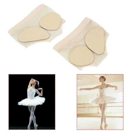 Lyrical Ballet Belly Dance Foot Thongs Dance Paw Pad Shoes Half Sole Fitness Accessory,Forefoot Cushions Covers