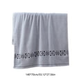 thumbnail image 4 of Xihbxyly Toalla de Baño de Algodón, Suave y Absorbente, Extragrande, de Secado Rápido, Cómoda y Fresca, Ideal para Gimnasio En Casa o Playa, Ideal Como Regalo para Adultos., 4 of 7