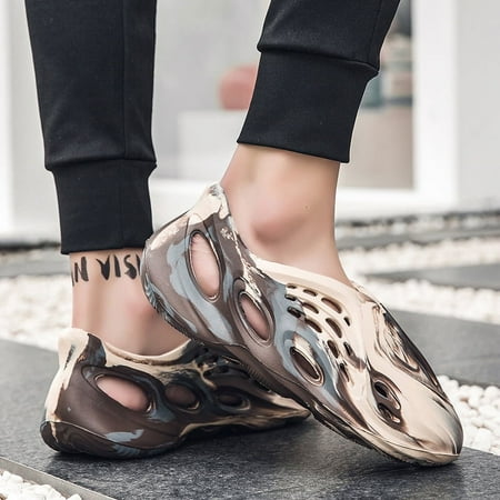 

Foam Runner Shoes Unisex Foam Runner Sneakers Pillow Cloud Shoes Slides Casual Sports Slip-On Sandals Breathable Lightweight Walking Shoes
