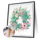 thumbnail image 1 of Cuadros Decorativos Gato en flores pintura al óleo por números Kit DIY pintura acrílica sin marco (H012) Ndcxsfigh Nuevos Originales, 1 of 9