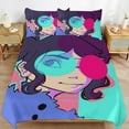 thumbnail image 6 of Gorillaz Bedding Sets Comfort 3 Pieces Bedding Set 1 Duvet Cover + 2 Pillowcase Decorative Bedding 102"x90", 6 of 8