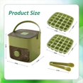 thumbnail image 5 of Molde de Cubitos de 48 Rejillas, Reutilizable para Refrigerador, para Hacer Hielo, Apto para Alimentos, para el Hogar, para Hacer Hielo, Bandeja para Cubitos., 5 of 5