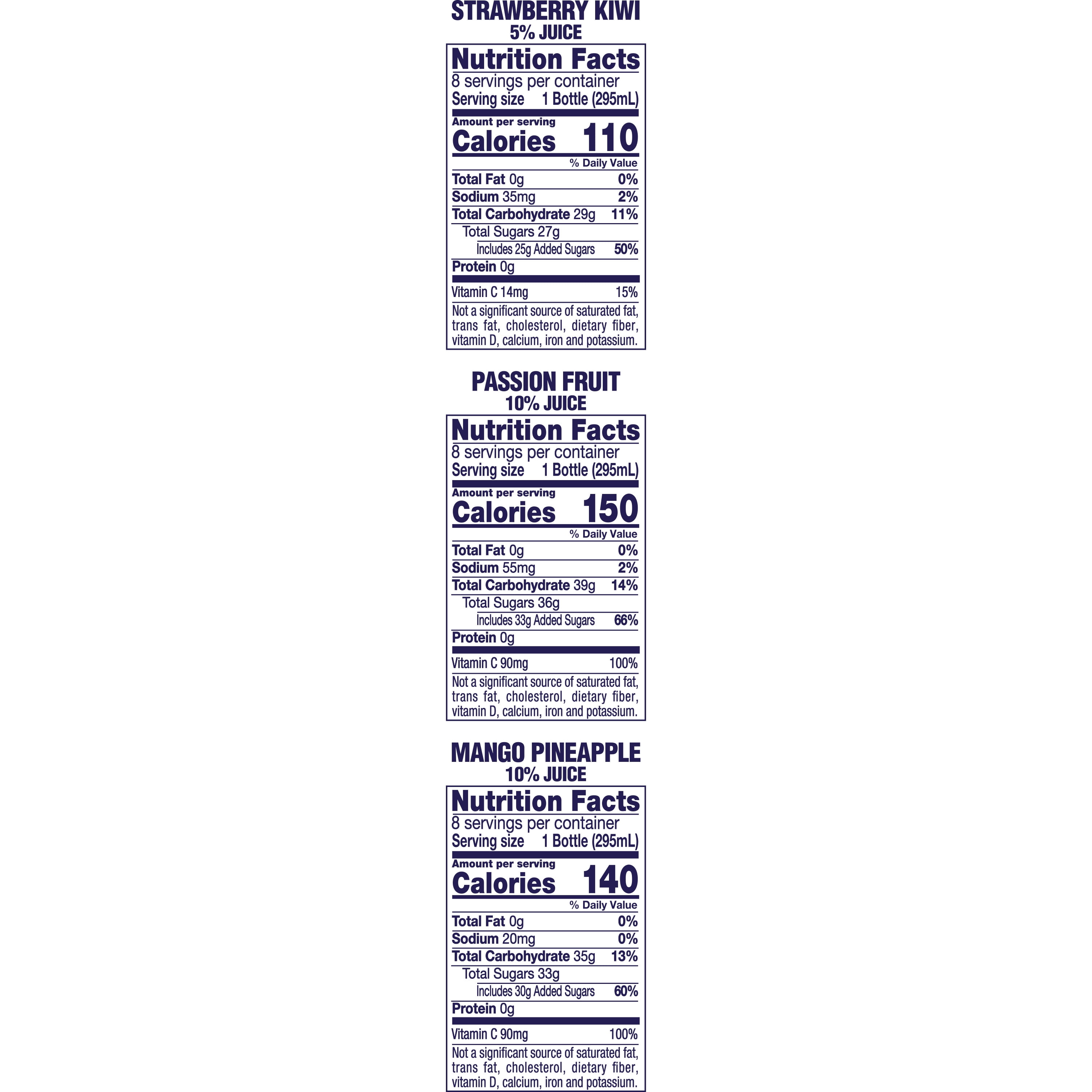 Welch's Tropical Drink Juice Variety Pack, 10 Fluid Ounce (Pack of 24)