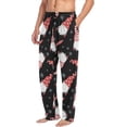 thumbnail image 4 of GZHJMY Christmas Pajama Pants for Men, Lounge Pants Lightweight Men Pajama Bottoms with Drawstring Pockets, Christmas New Year Birthday Gifts, Large, 4 of 6