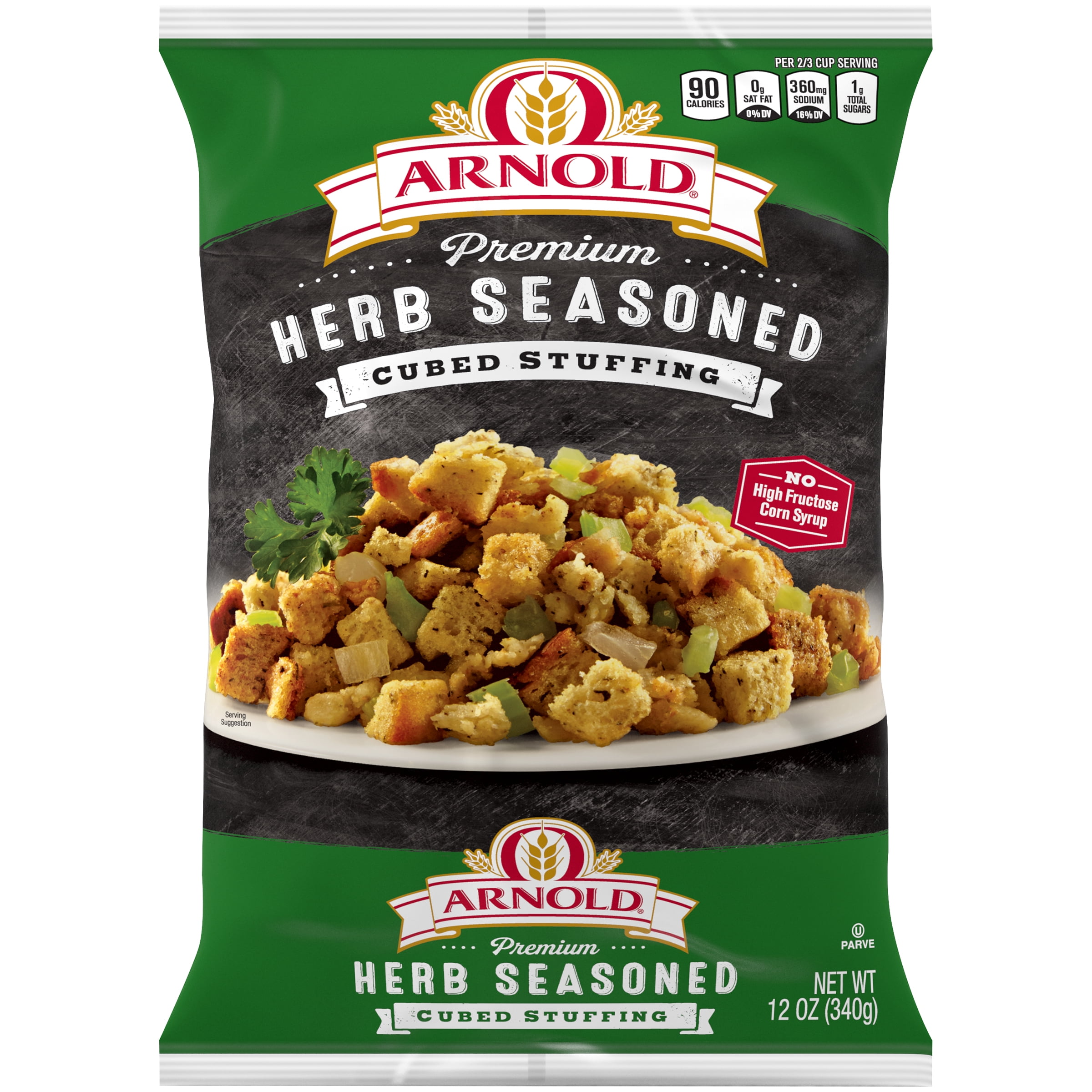 Arnold Herb Seasoned Cubed Stuffing 12 Oz Walmart Com Walmart Com