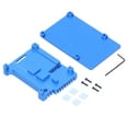 thumbnail image 2 of Caja para Raspberry Pi, Caja para Raspberry Pi Caja de refrigeración de aleación de aluminio Caja de disipación de calor La mejor de su clase, 2 of 14