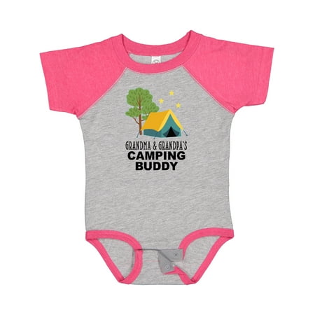

Inktastic Grandpa Grandpa Camping Buddy Outfit Gift Baby Boy or Baby Girl Bodysuit