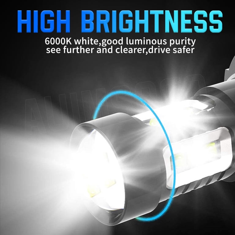 For Dodge Journey 2009 High Low Beam Fog Lights Combo Pack of 6 Bulbs 6000k  Kits 9005+9006+H11 8000LM Cool White LED Headlight Halogen Replacement ...