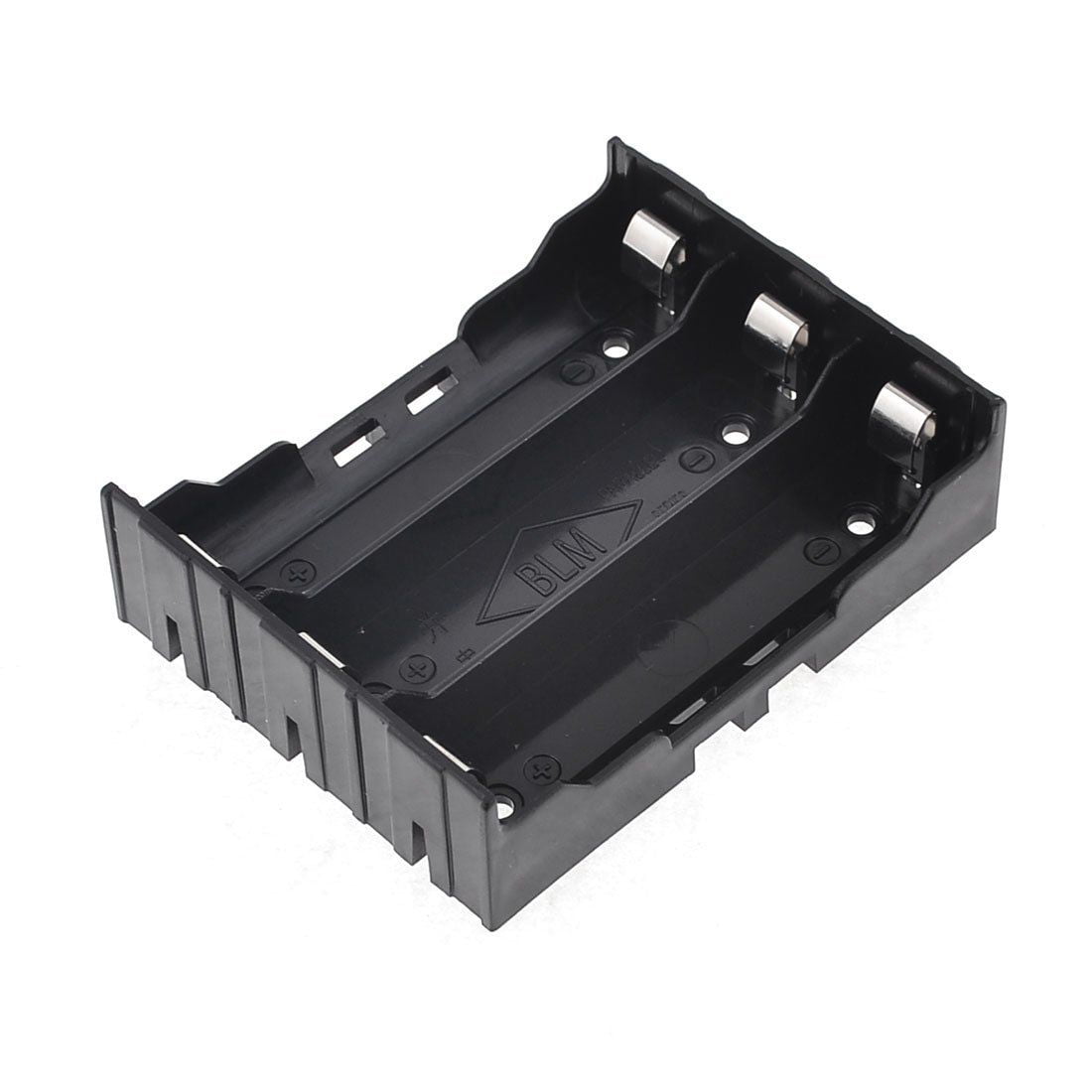 3 Cell 18650 Plastic Battery Holder with Pins Case PCB Board Box Case Mount 