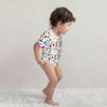 thumbnail image 4 of Balery Summer Pattern Baby Climbing Clothes Infant Bodysuit Cute Infant Bodysuit Baby Romper-18 Months, 4 of 7