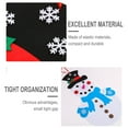 thumbnail image 5 of Christmas Snowman Decoration, DIY Snowman Kit, 3ft Tall Felt Snowman Pendant with Ornaments, Safe Non-Toxic Felt Material, Easy Hanging Hook and Loop, Perfect for Kids Holiday Party and Wall Decor, 5 of 9