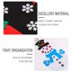 thumbnail image 5 of Fiudx Colgante de Muñeco de Nieve Diy, Kit de Manualidades de Fieltro, Kit de Adornos Navideños, Copo de Nieve, Gorro, Bufanda, Acebo, Decoración para Fiestas, Decoración de Pared para El Hogar, Cele, 5 of 7